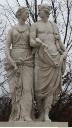 Photo References of Schonbrunn Statues